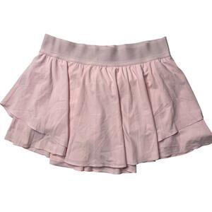 Lululemon Court Rival High Rise Tennis Skirt Sz 10 Women's Strawberry Milkshake